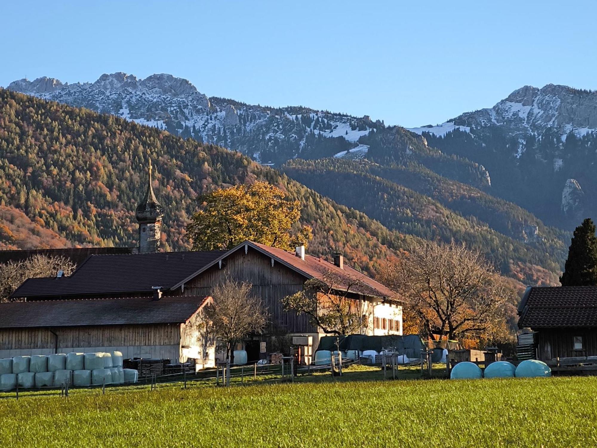 Bauernhof Geigerhof Villa Aschau im Chiemgau Luaran gambar