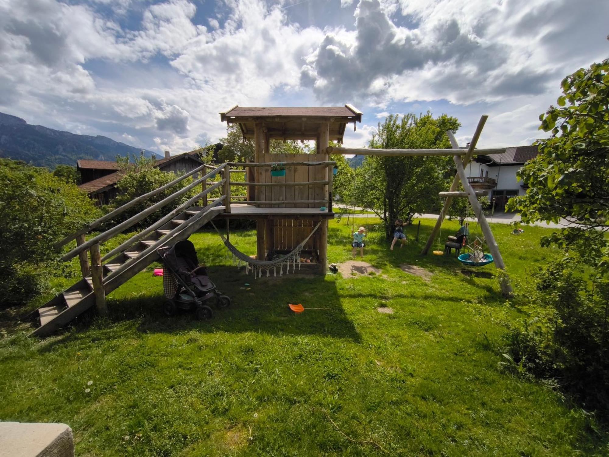 Bauernhof Geigerhof Villa Aschau im Chiemgau Luaran gambar